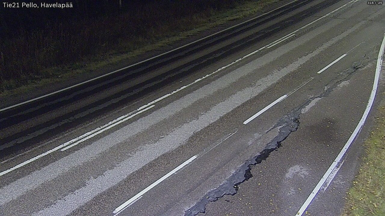 Kelikamerat Kuva Tie 21 Pello, Havelanpää, Pello, Lappi