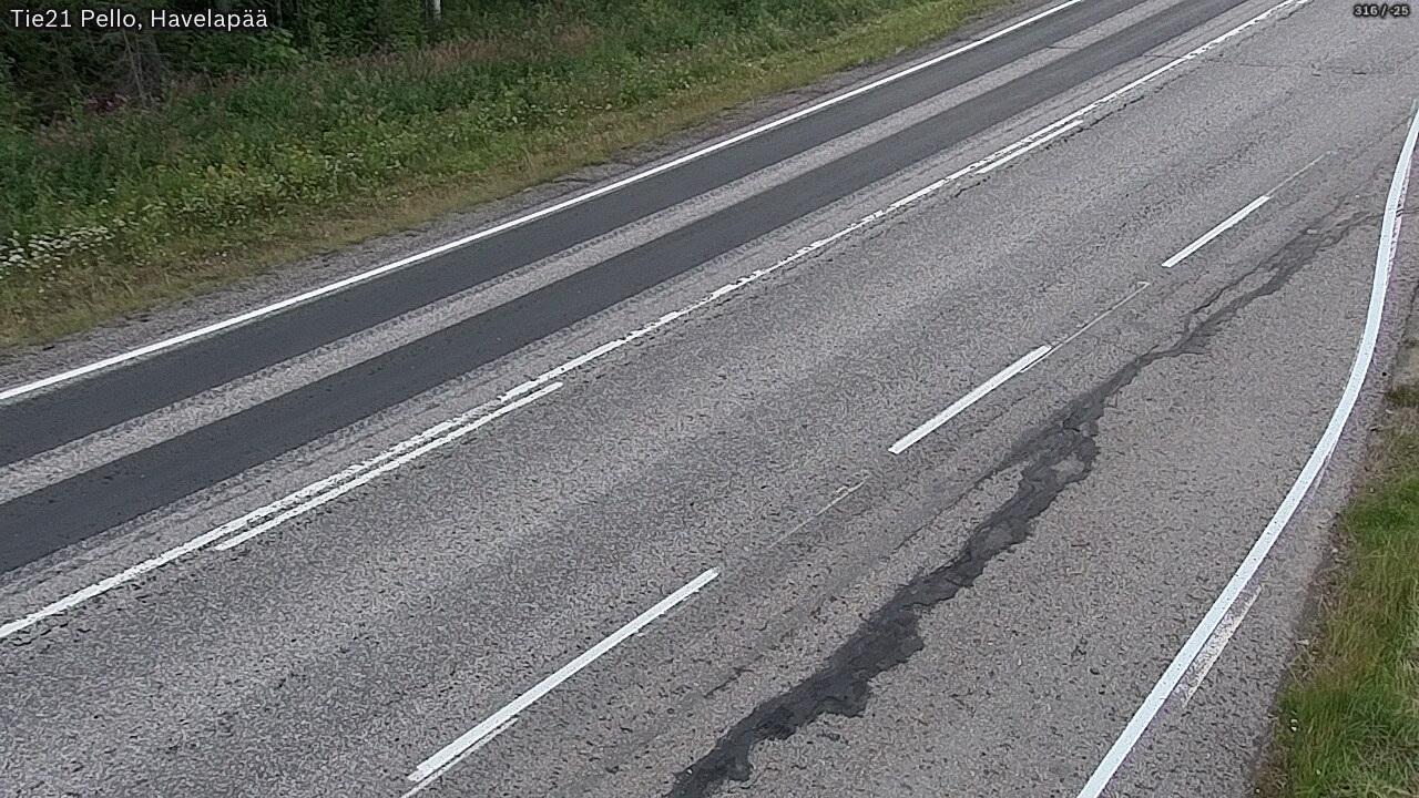 Kelikamerat Kuva Tie 21 Pello, Havelanpää, Pello, Lappi
