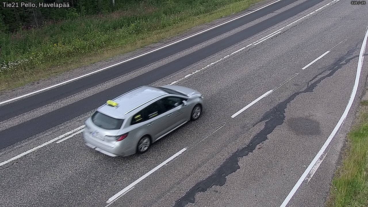 Kelikamerat Kuva Tie 21 Pello, Havelanpää, Pello, Lappi
