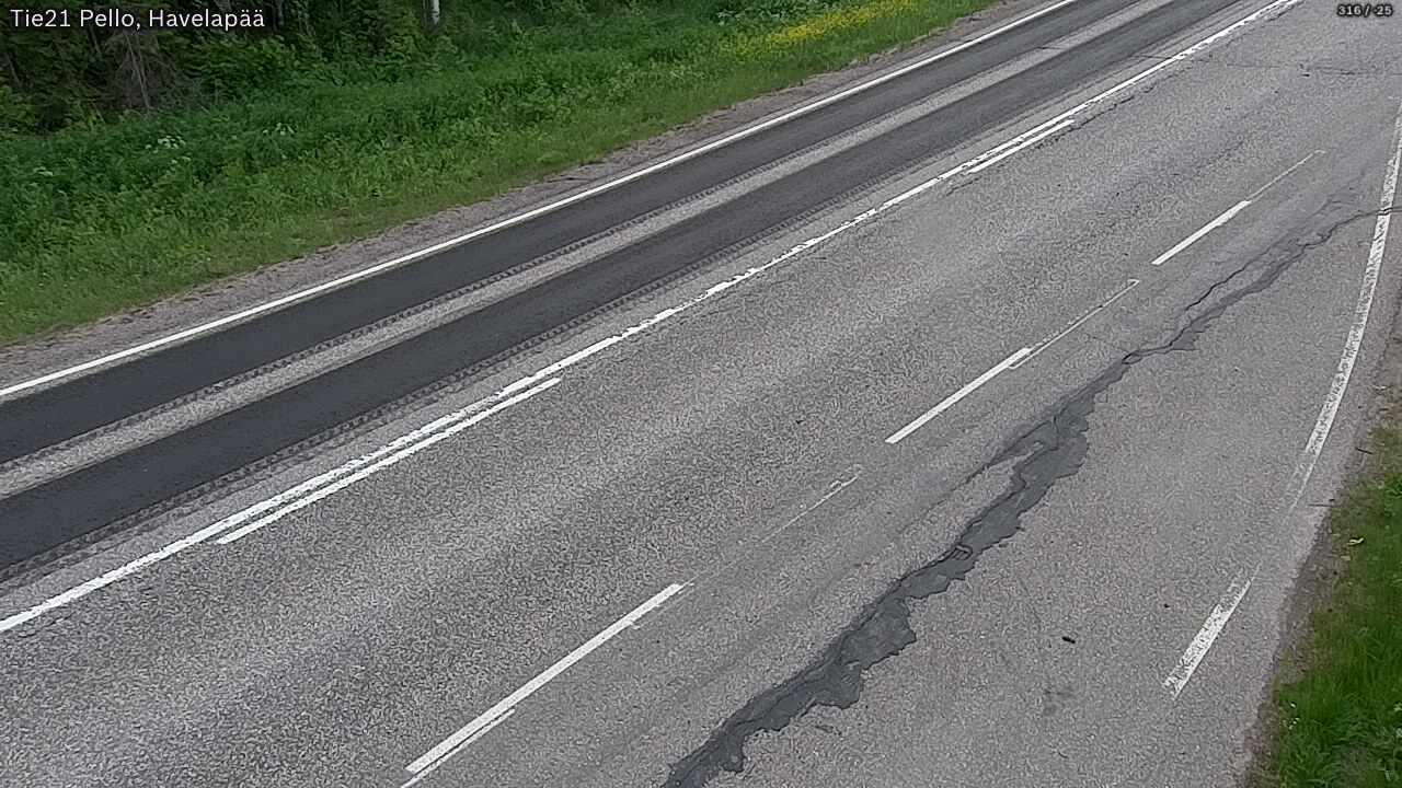 Kelikamerat Kuva Tie 21 Pello, Havelanpää, Pello, Lappi