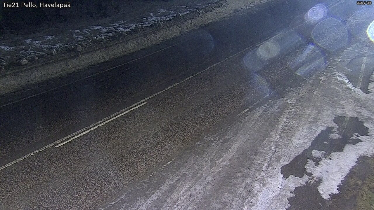 Kelikamerat Kuva Tie 21 Pello, Havelanpää, Pello, Lappi