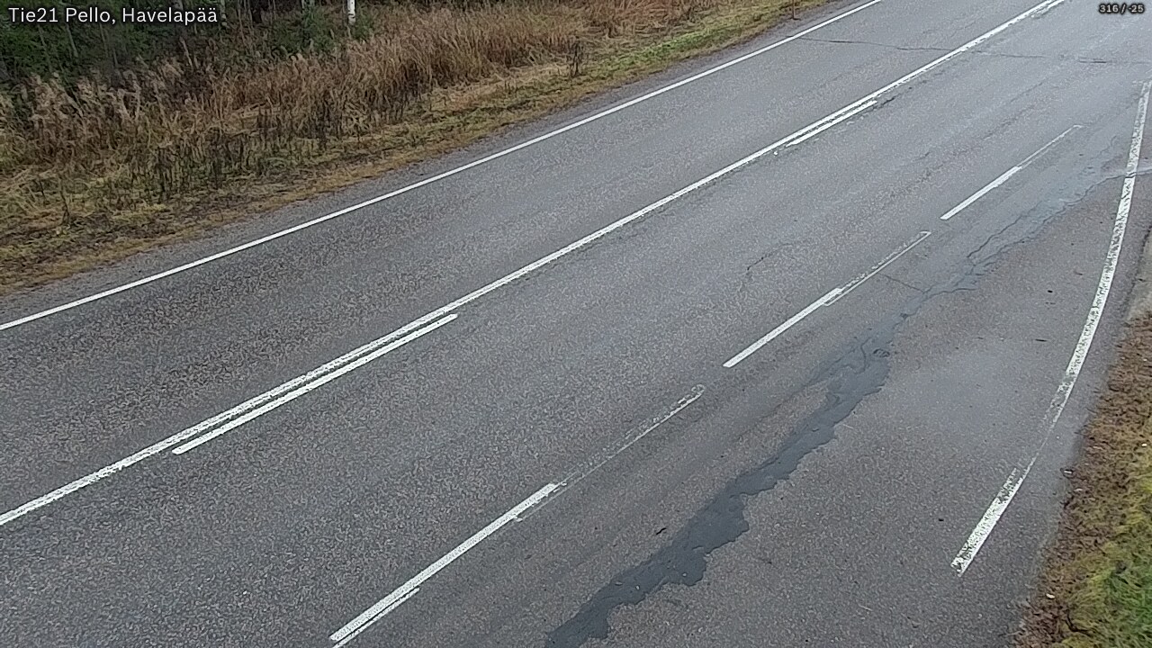 Kelikamerat Kuva Tie 21 Pello, Havelanpää, Pello, Lappi