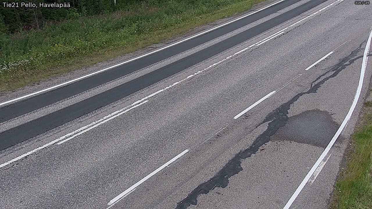 Kelikamerat Kuva Tie 21 Pello, Havelanpää, Pello, Lappi