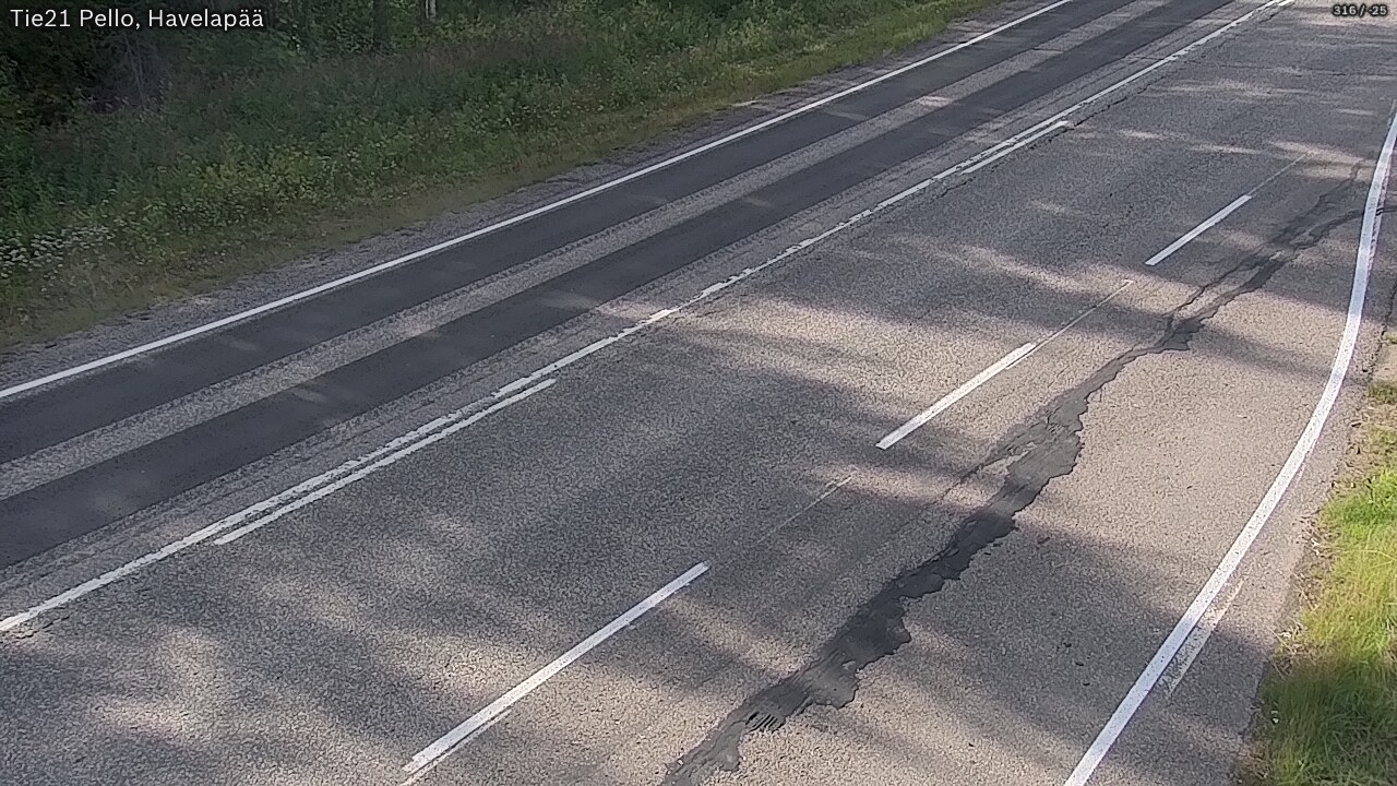 Kelikamerat Kuva Tie 21 Pello, Havelanpää, Pello, Lappi