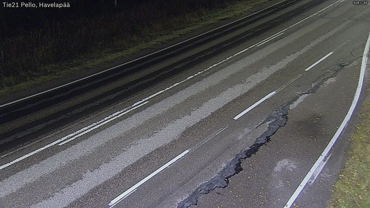 Kelikamerat Kuva Tie 21 Pello, Havelanpää, Pello, Lappi