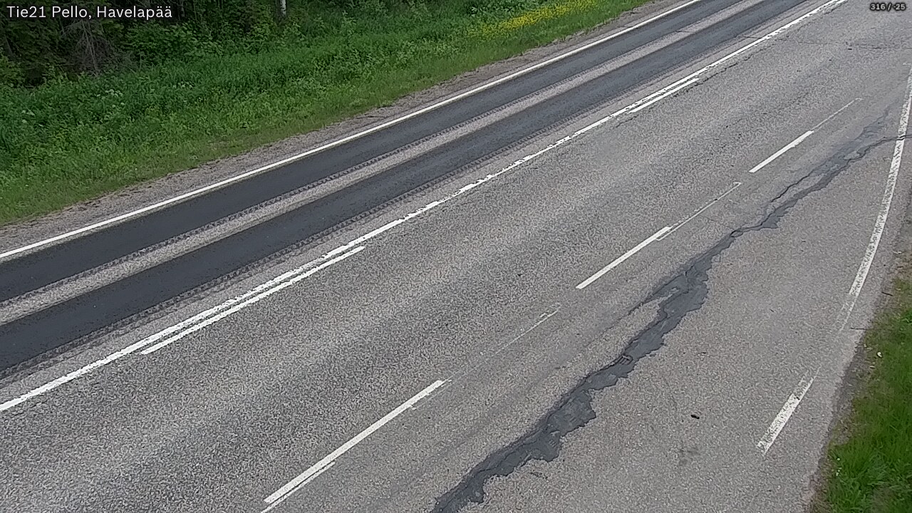 Kelikamerat Kuva Tie 21 Pello, Havelanpää, Pello, Lappi