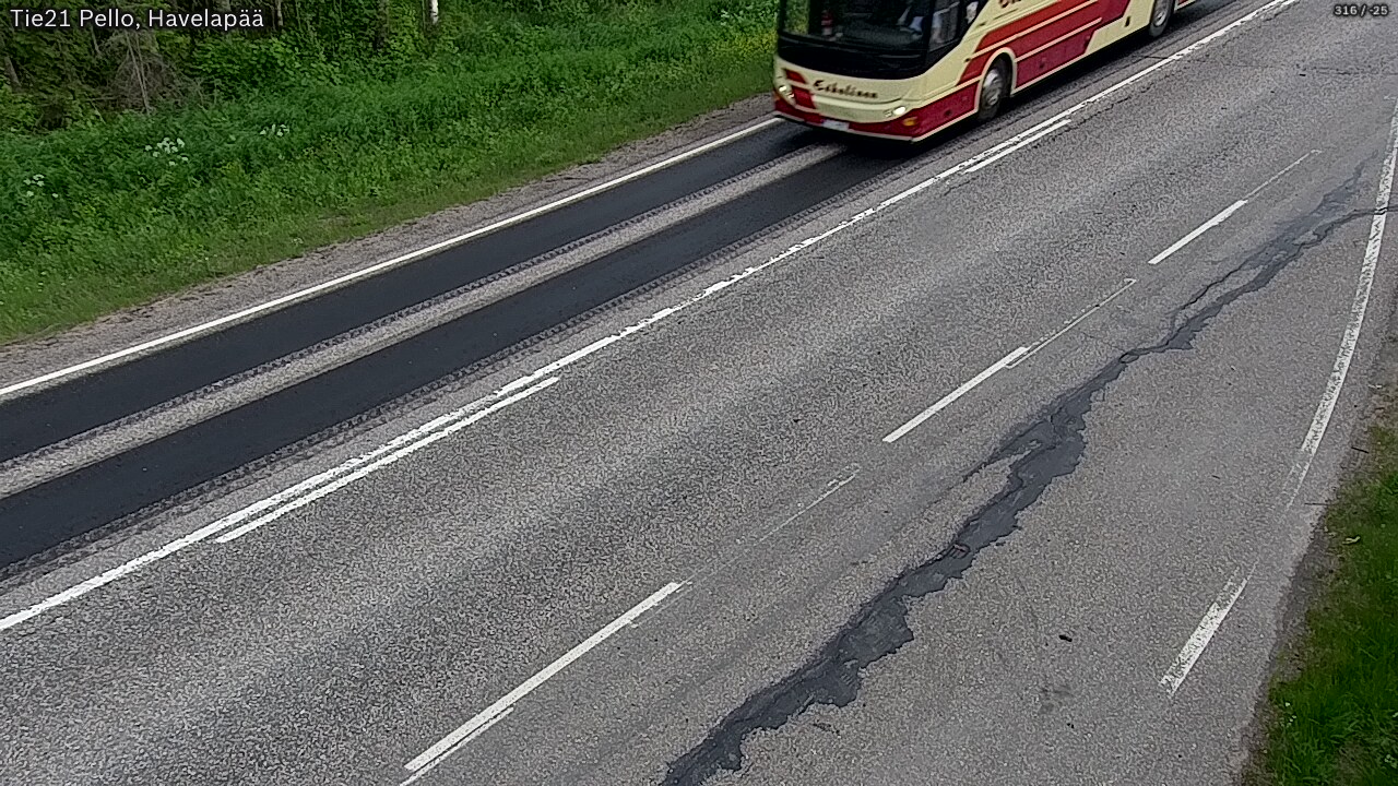 Kelikamerat Kuva Tie 21 Pello, Havelanpää, Pello, Lappi