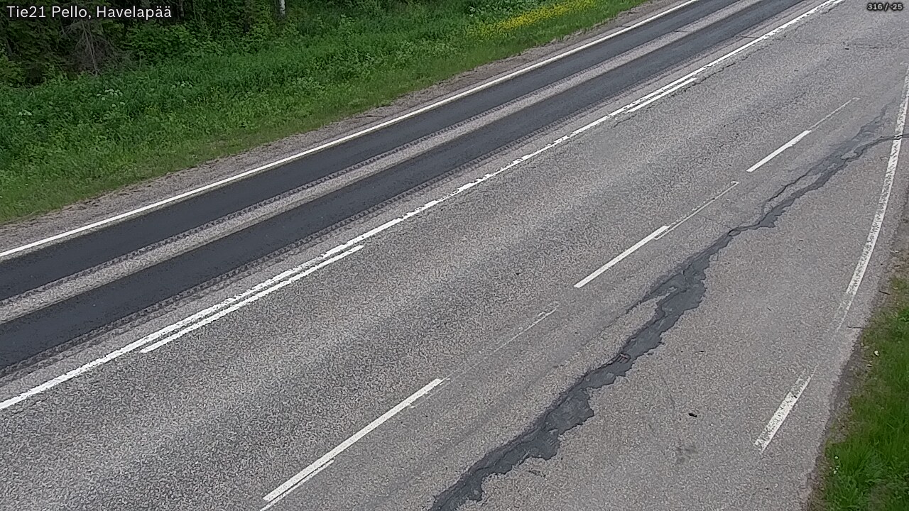 Kelikamerat Kuva Tie 21 Pello, Havelanpää, Pello, Lappi