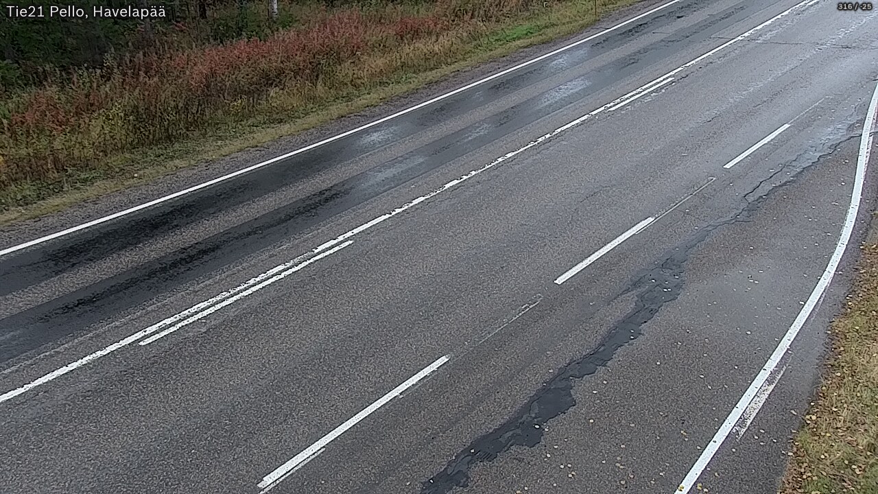 Kelikamerat Kuva Tie 21 Pello, Havelanpää, Pello, Lappi