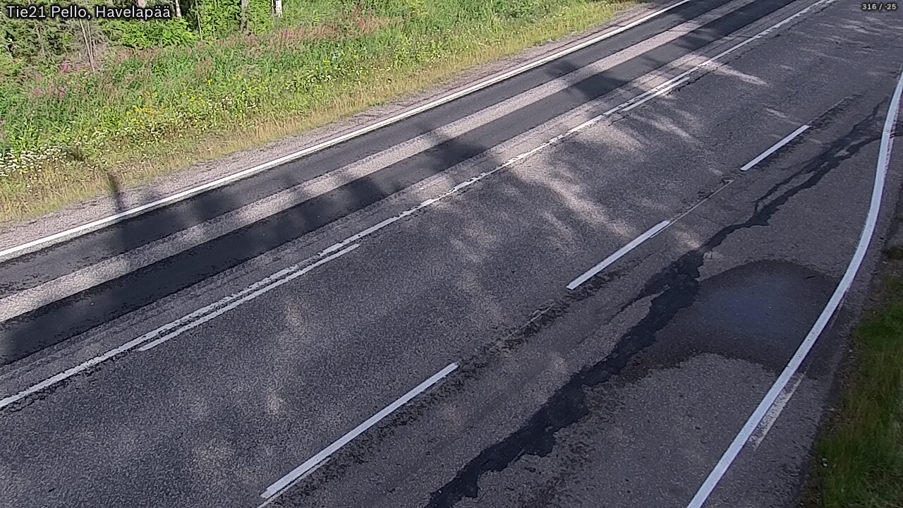 Kelikamerat Kuva Tie 21 Pello, Havelanpää, Pello, Lappi