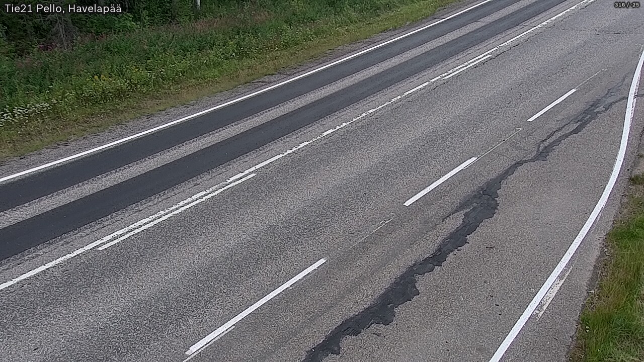 Kelikamerat Kuva Tie 21 Pello, Havelanpää, Pello, Lappi