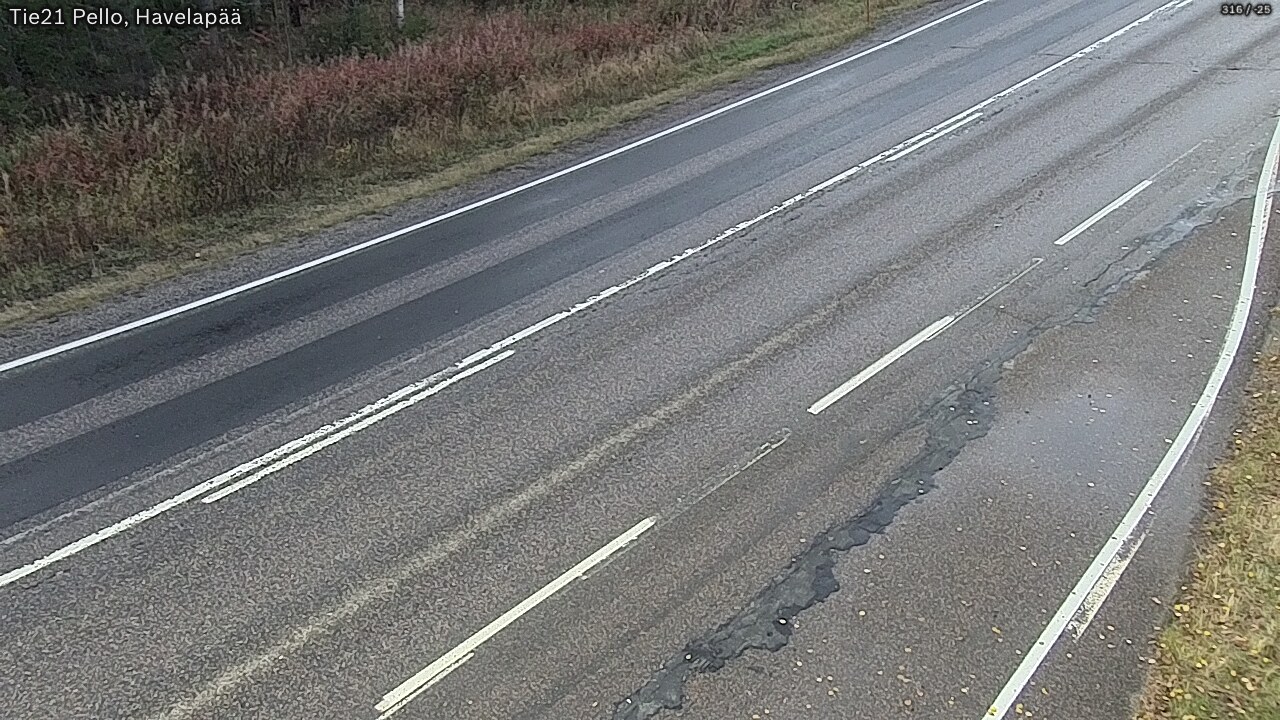 Kelikamerat Kuva Tie 21 Pello, Havelanpää, Pello, Lappi