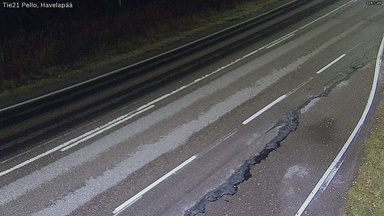 Kelikamerat Kuva Tie 21 Pello, Havelanpää, Pello, Lappi