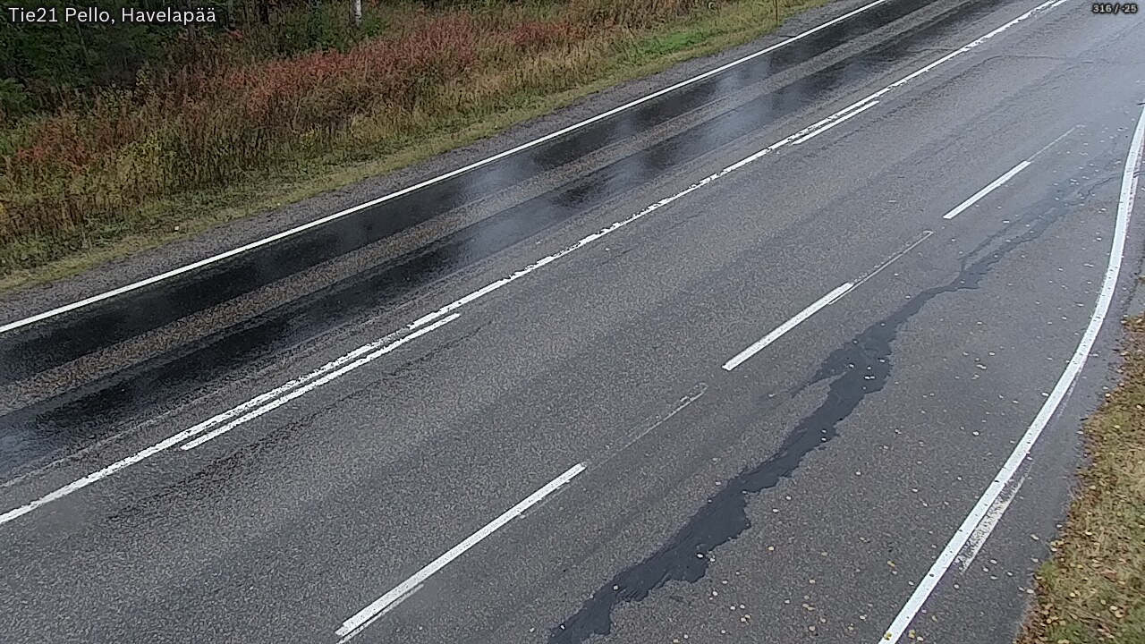 Kelikamerat Kuva Tie 21 Pello, Havelanpää, Pello, Lappi