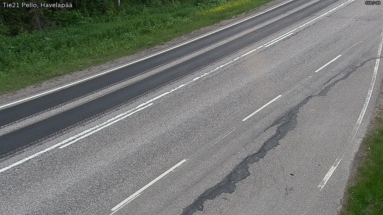 Kelikamerat Kuva Tie 21 Pello, Havelanpää, Pello, Lappi