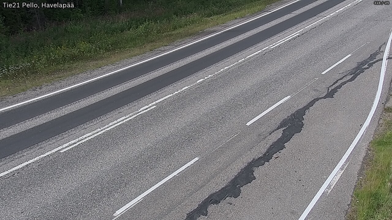 Kelikamerat Kuva Tie 21 Pello, Havelanpää, Pello, Lappi