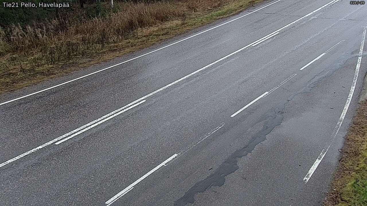 Kelikamerat Kuva Tie 21 Pello, Havelanpää, Pello, Lappi