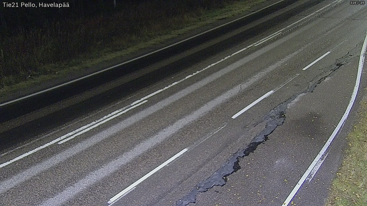 Kelikamerat Kuva Tie 21 Pello, Havelanpää, Pello, Lappi