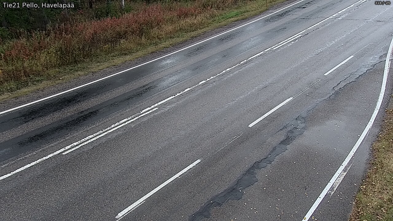 Kelikamerat Kuva Tie 21 Pello, Havelanpää, Pello, Lappi