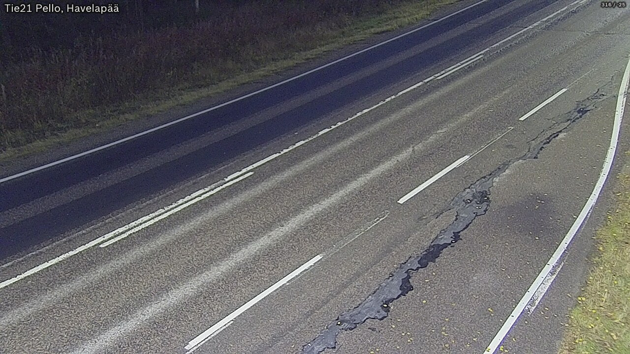 Kelikamerat Kuva Tie 21 Pello, Havelanpää, Pello, Lappi