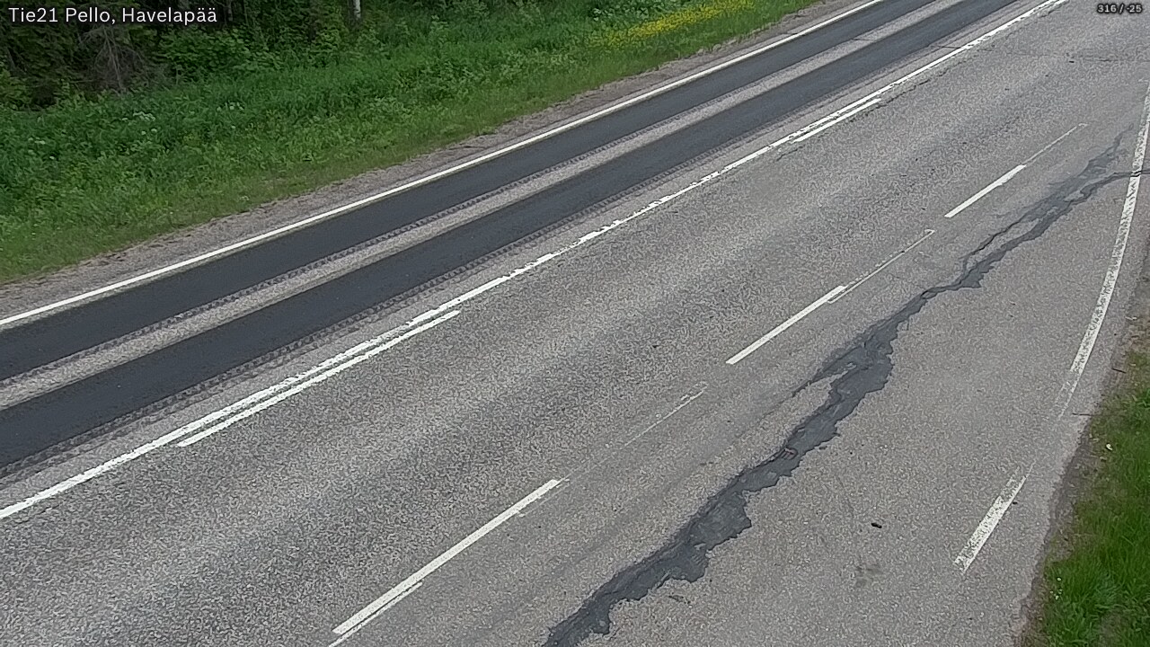 Kelikamerat Kuva Tie 21 Pello, Havelanpää, Pello, Lappi