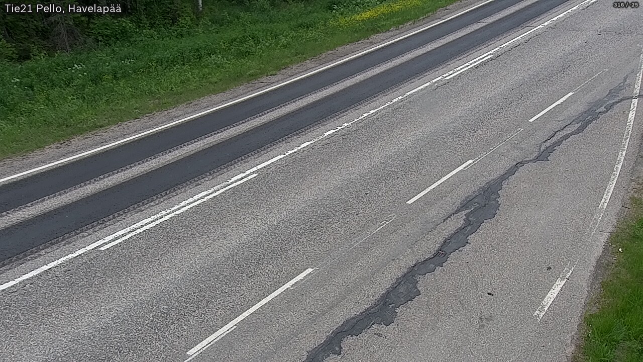 Kelikamerat Kuva Tie 21 Pello, Havelanpää, Pello, Lappi