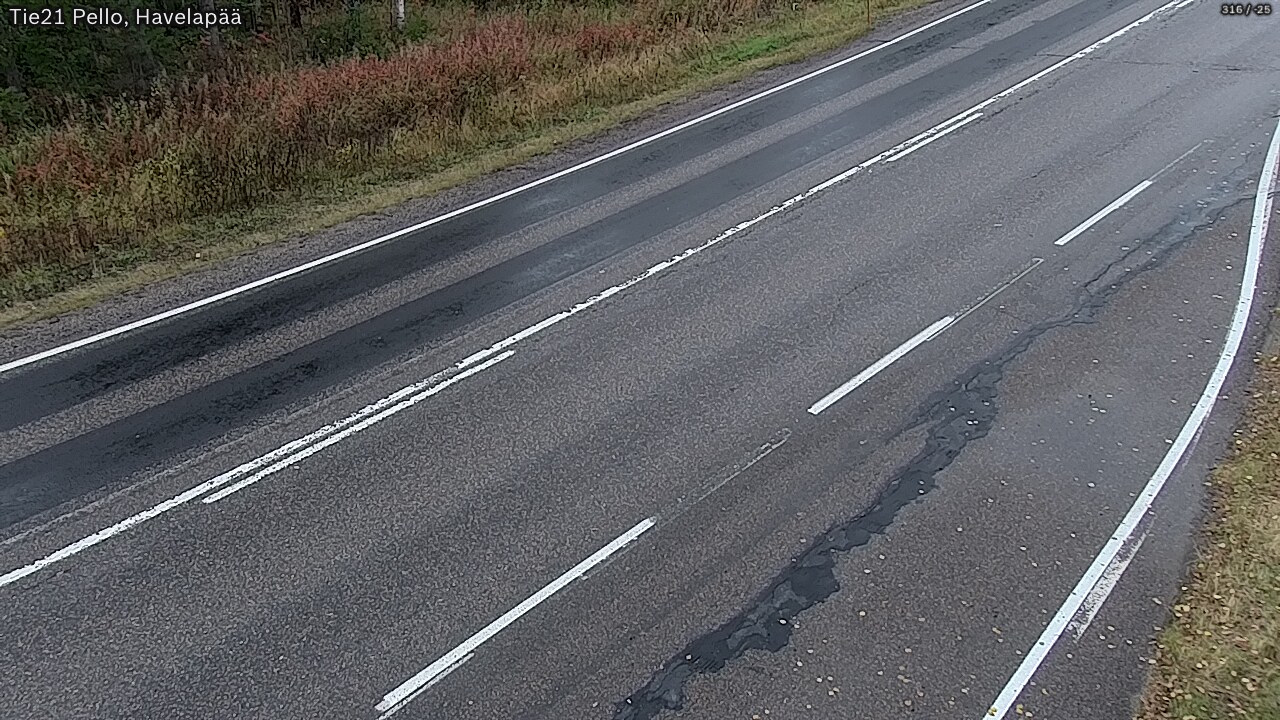 Kelikamerat Kuva Tie 21 Pello, Havelanpää, Pello, Lappi