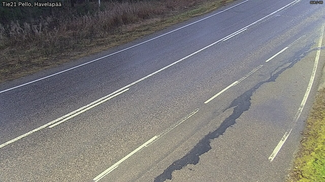 Kelikamerat Kuva Tie 21 Pello, Havelanpää, Pello, Lappi