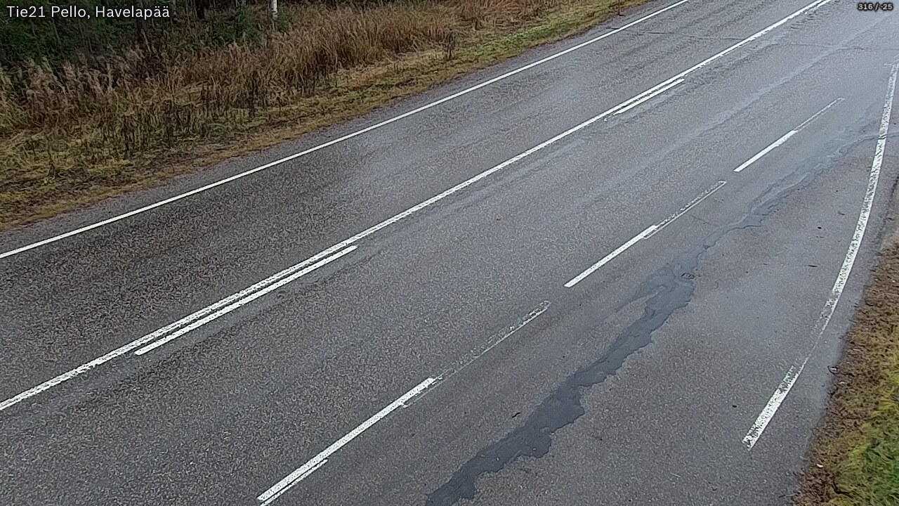 Kelikamerat Kuva Tie 21 Pello, Havelanpää, Pello, Lappi