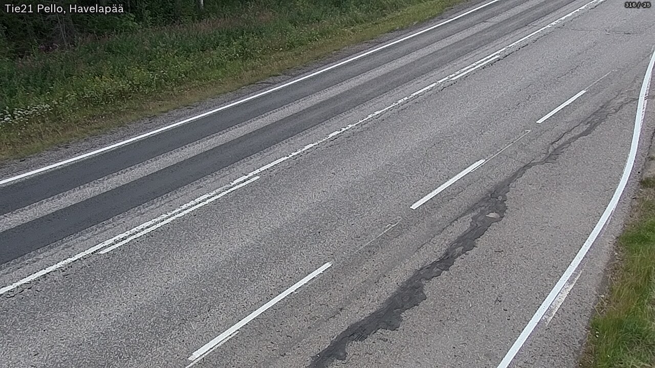 Kelikamerat Kuva Tie 21 Pello, Havelanpää, Pello, Lappi