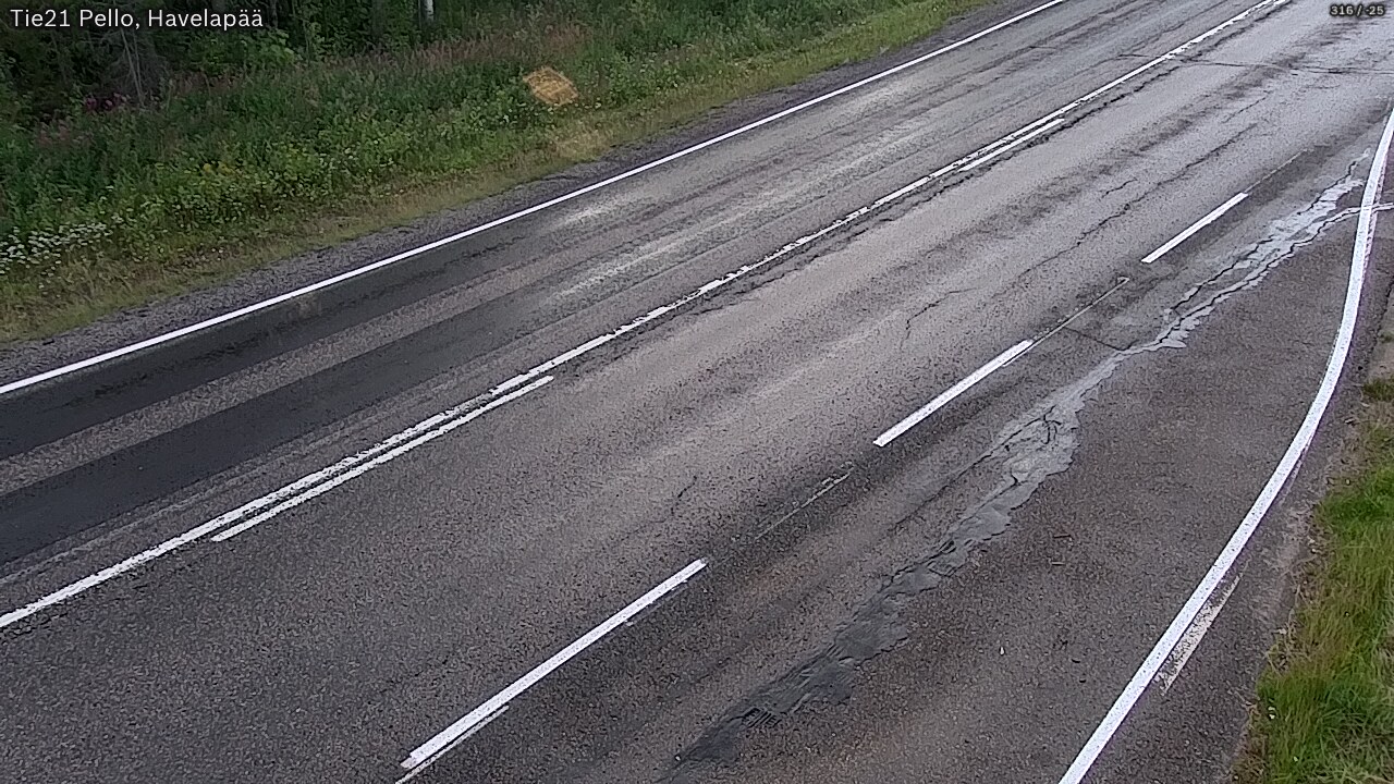 Kelikamerat Kuva Tie 21 Pello, Havelanpää, Pello, Lappi