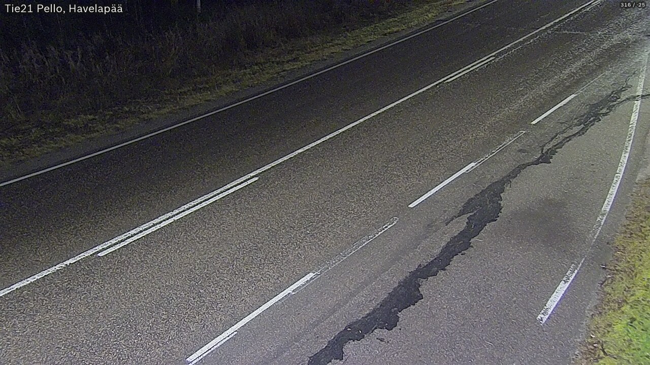 Kelikamerat Kuva Tie 21 Pello, Havelanpää, Pello, Lappi