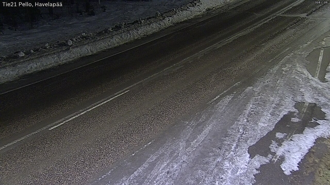 Kelikamerat Kuva Tie 21 Pello, Havelanpää, Pello, Lappi