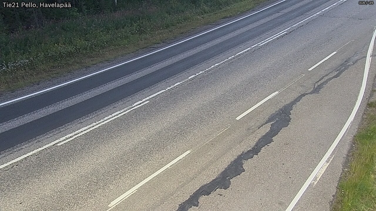 Kelikamerat Kuva Tie 21 Pello, Havelanpää, Pello, Lappi