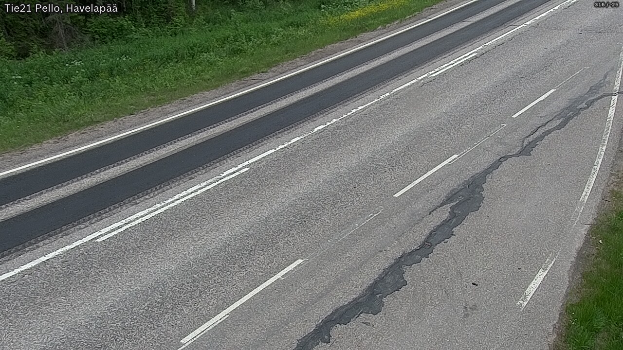 Kelikamerat Kuva Tie 21 Pello, Havelanpää, Pello, Lappi