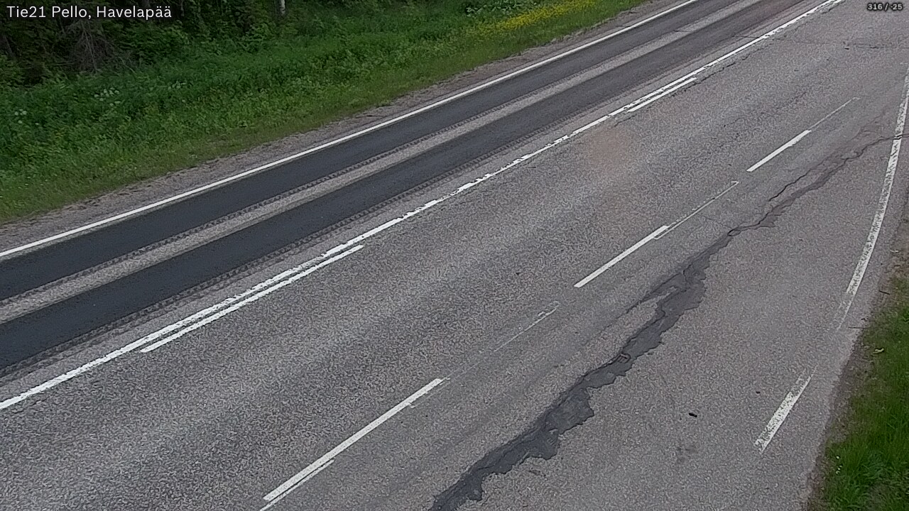 Kelikamerat Kuva Tie 21 Pello, Havelanpää, Pello, Lappi