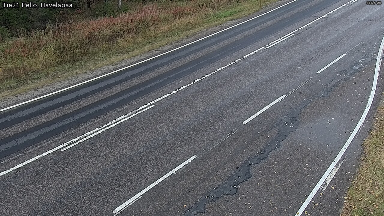 Kelikamerat Kuva Tie 21 Pello, Havelanpää, Pello, Lappi