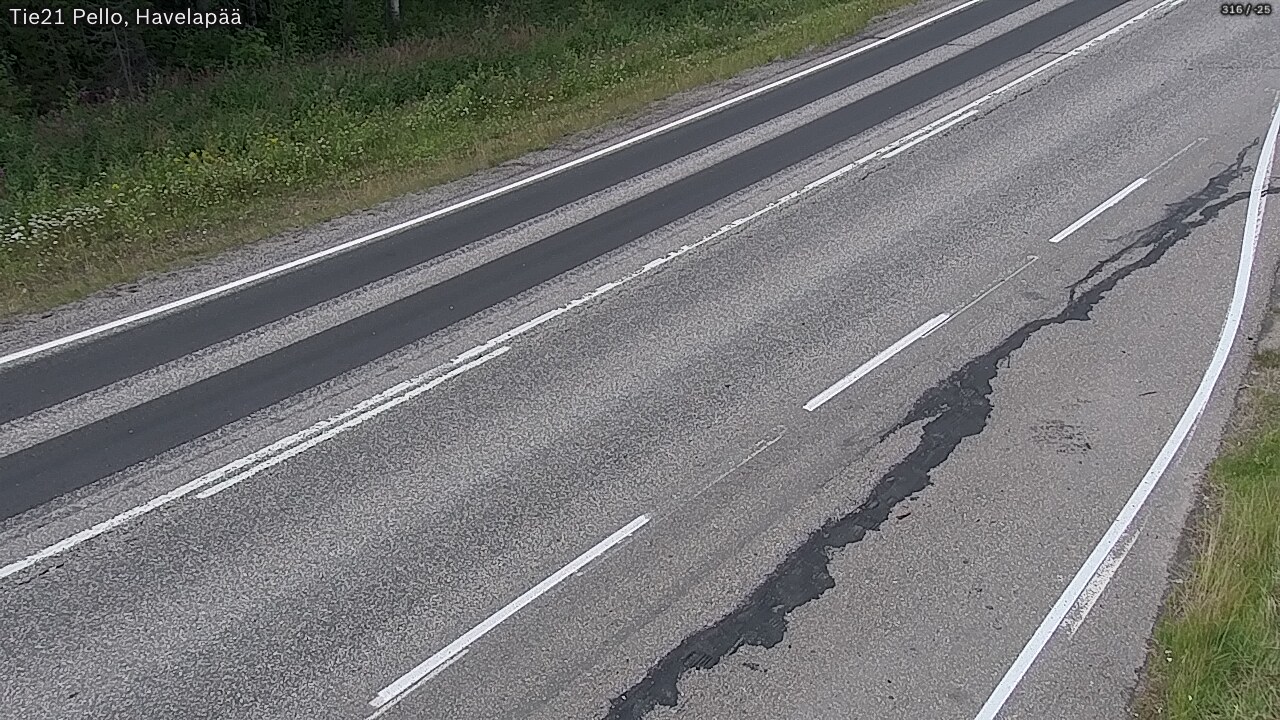 Kelikamerat Kuva Tie 21 Pello, Havelanpää, Pello, Lappi