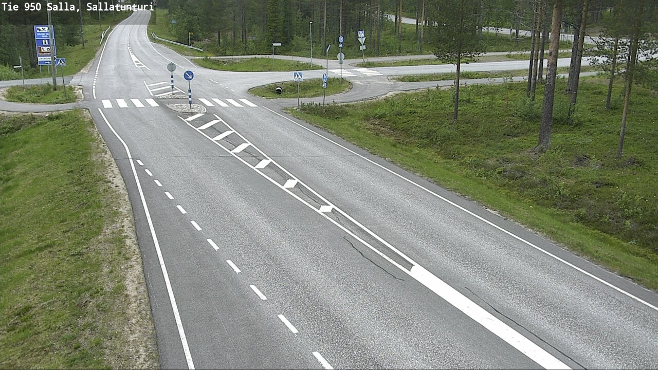 Kelikamerat Kuva Tie 950 Salla, Sallatunturi, Salla, Lappi