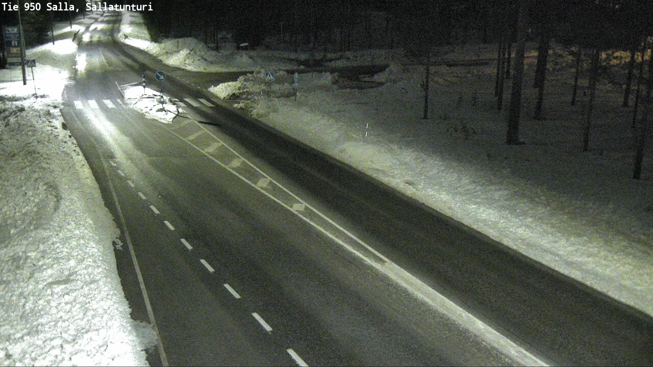 Kelikamerat Kuva Tie 950 Salla, Sallatunturi, Salla, Lappi