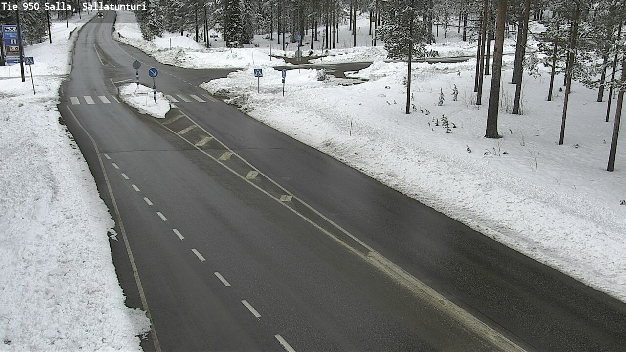 Kelikamerat Kuva Tie 950 Salla, Sallatunturi, Salla, Lappi