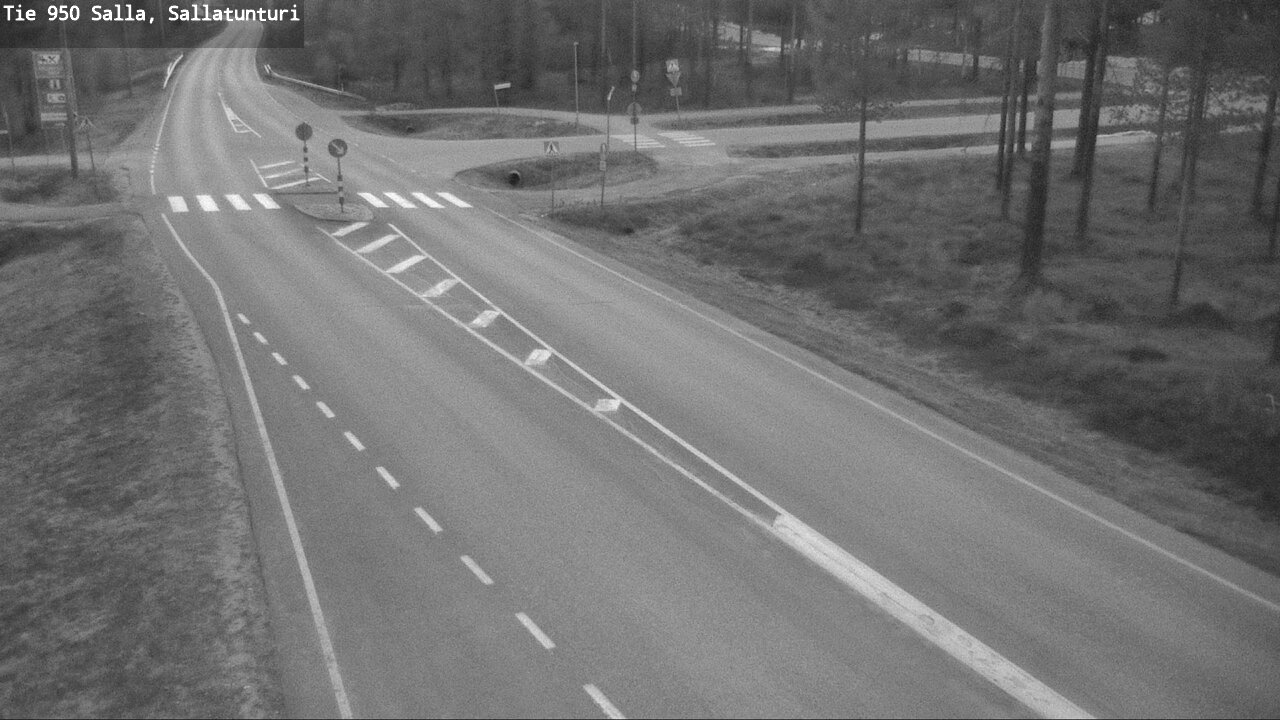 Weather Camera Image Road 950 Salla, Sallatunturi, Salla, Lappi