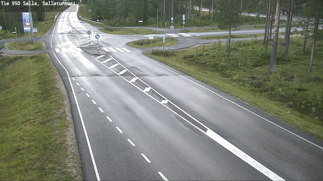 Kelikamerat Kuva Tie 950 Salla, Sallatunturi, Salla, Lappi
