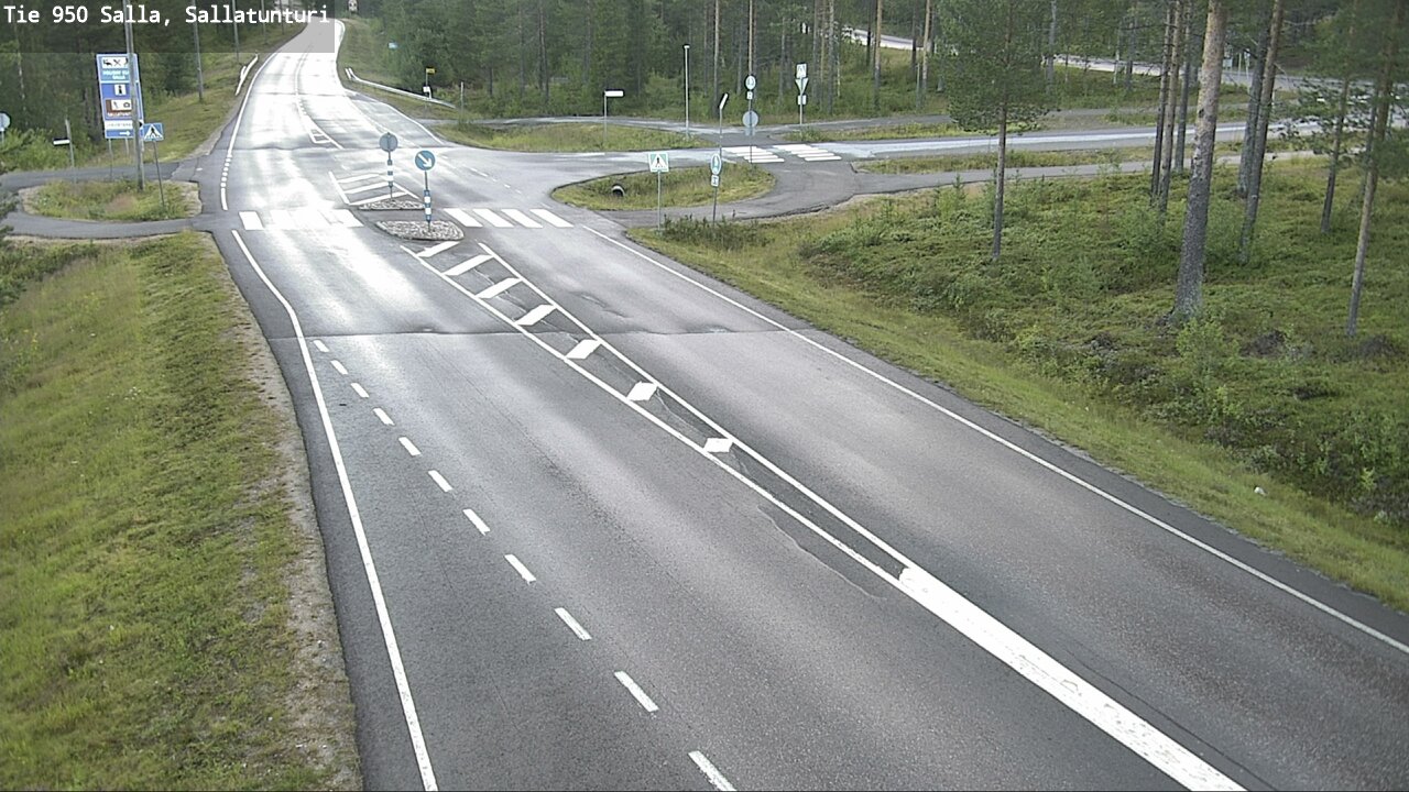 Kelikamerat Kuva Tie 950 Salla, Sallatunturi, Salla, Lappi