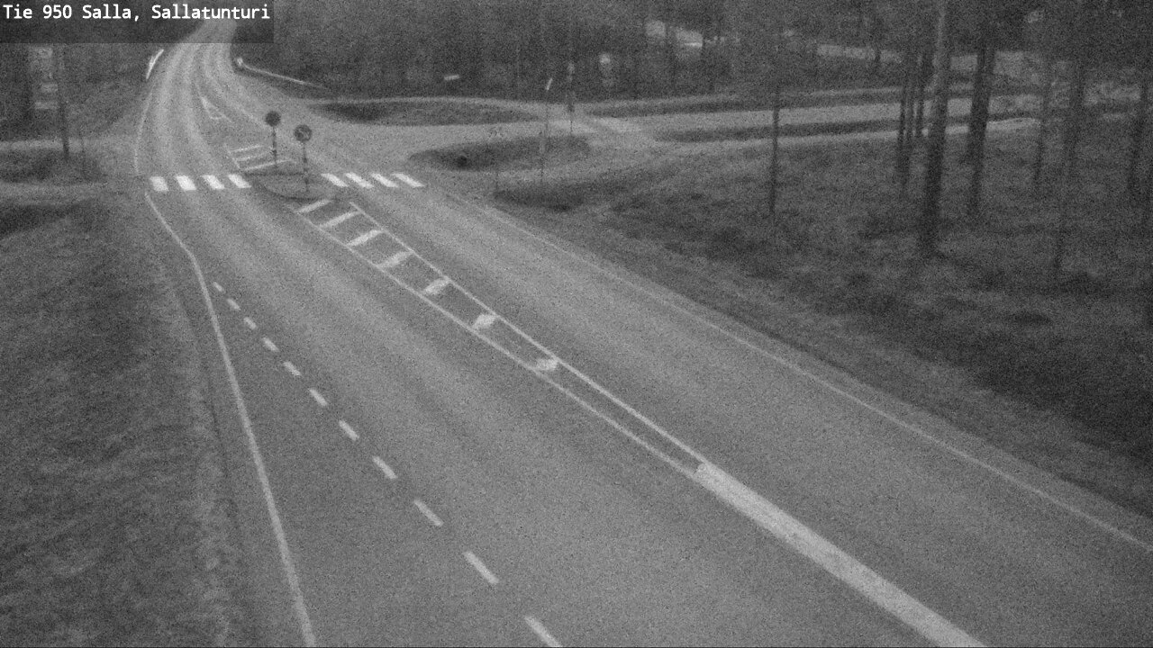 Weather Camera Image Road 950 Salla, Sallatunturi, Salla, Lappi
