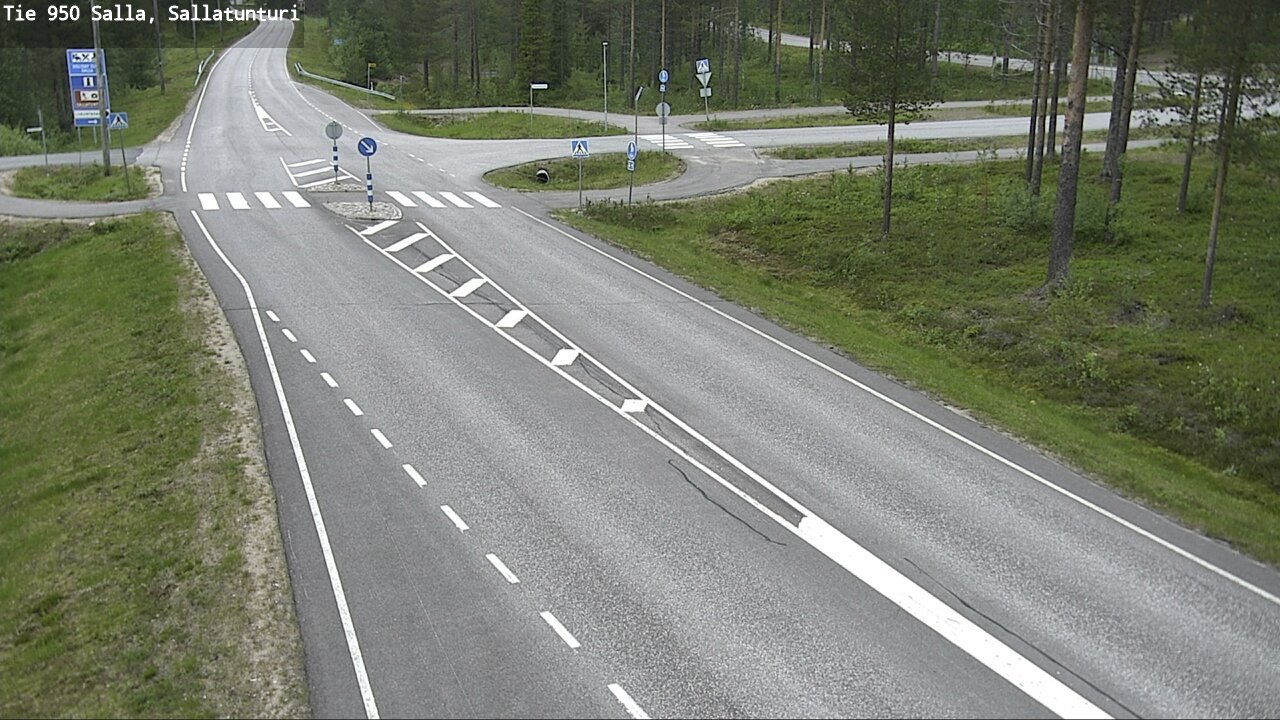 Kelikamerat Kuva Tie 950 Salla, Sallatunturi, Salla, Lappi