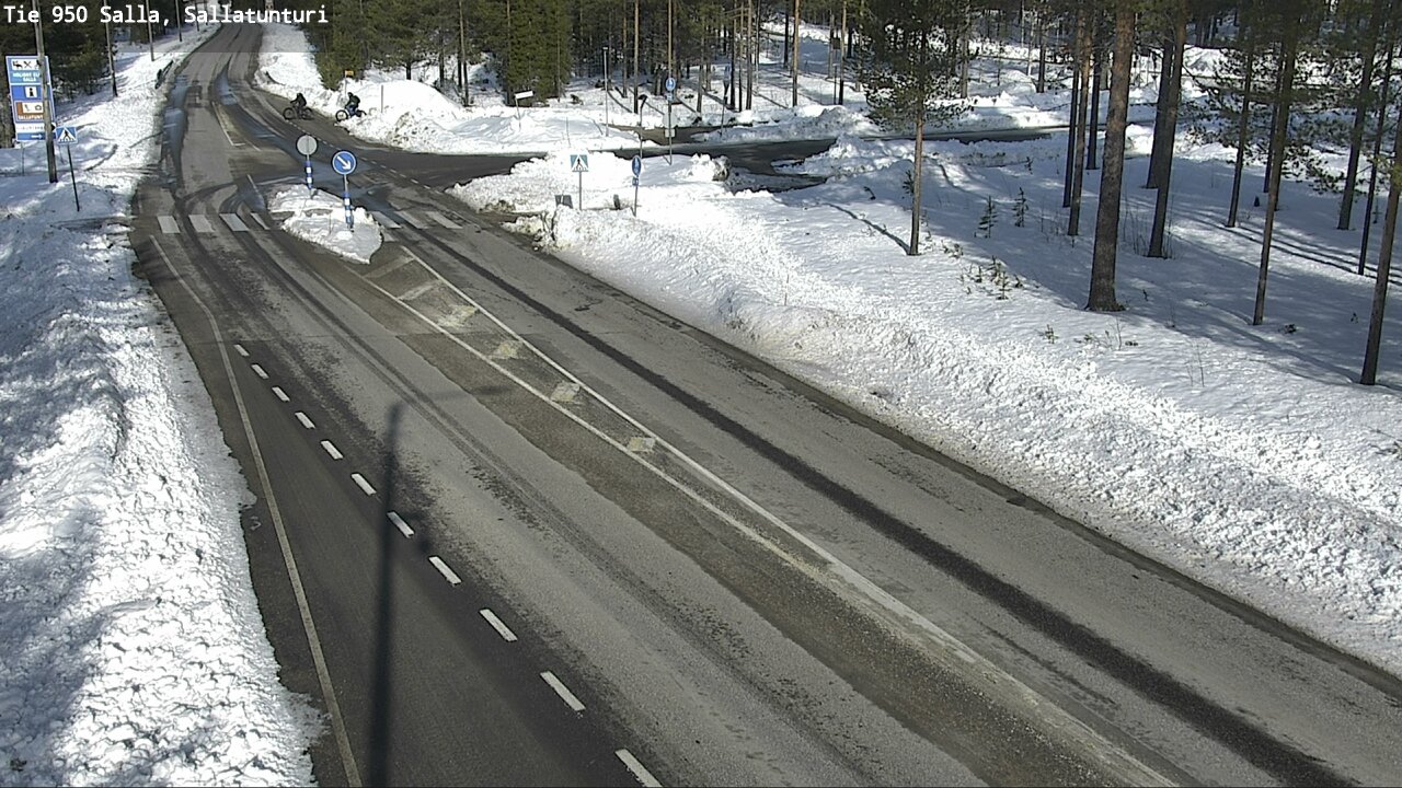 Weather Camera Image Road 950 Salla, Sallatunturi, Salla, Lappi