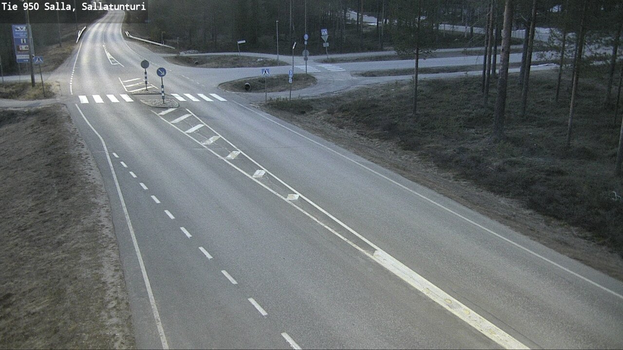 Kelikamerat Kuva Tie 950 Salla, Sallatunturi, Salla, Lappi