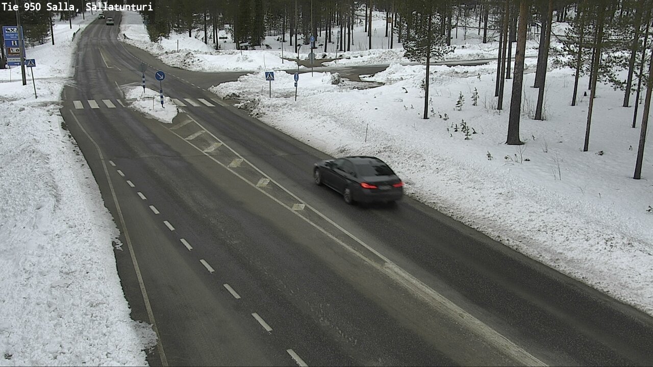 Kelikamerat Kuva Tie 950 Salla, Sallatunturi, Salla, Lappi