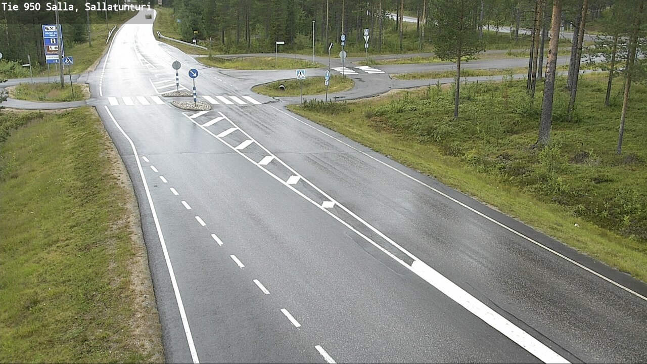 Kelikamerat Kuva Tie 950 Salla, Sallatunturi, Salla, Lappi